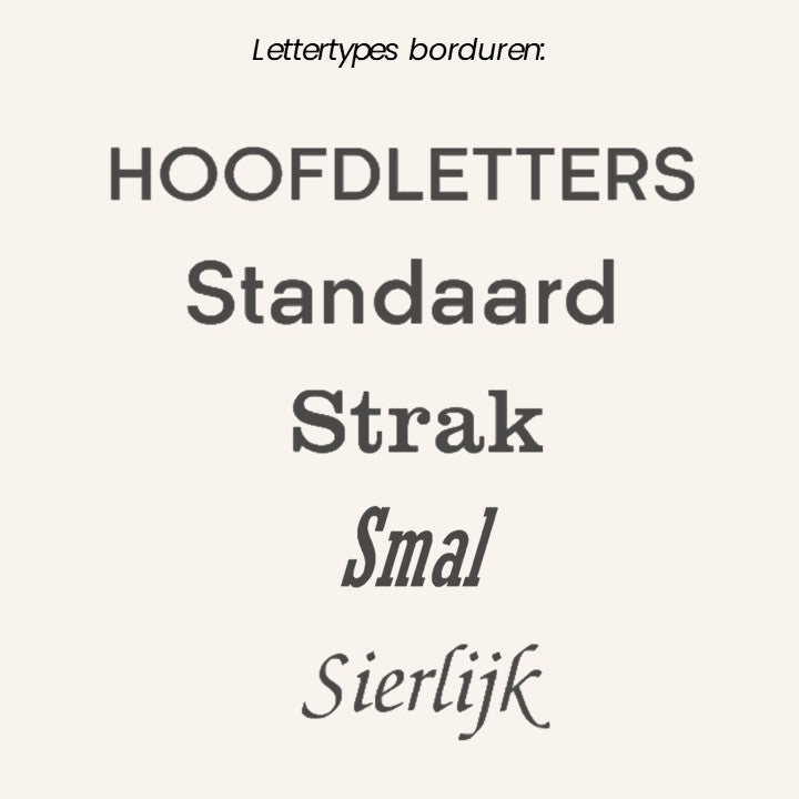 Pretletter lettertype