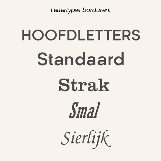 Pretletter lettertype