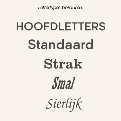 Pretletter lettertype